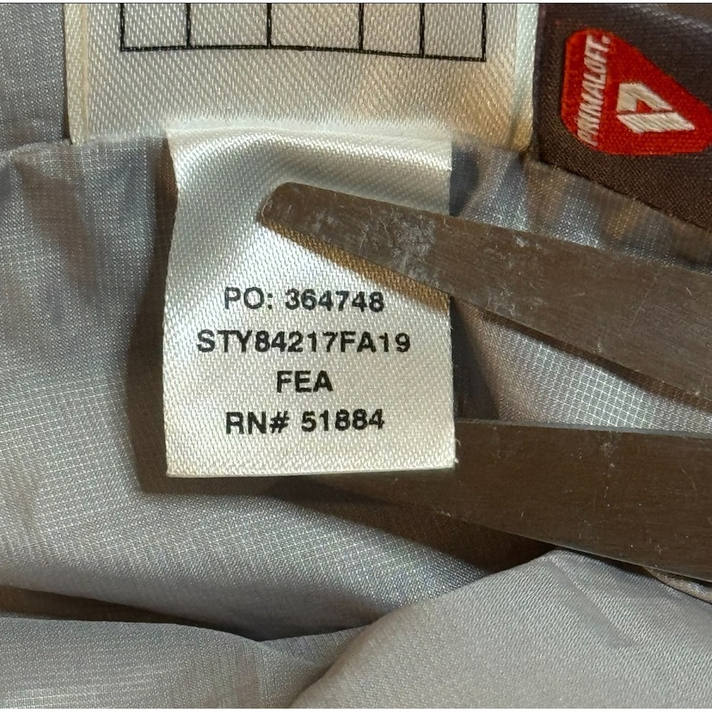 Patagonia Gray Outdoor Hiking Casual Quilted Full Zip Nano Puff Jacket Women's S - Picture 6 of 9